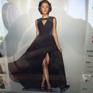 Size 12 gown Extra long